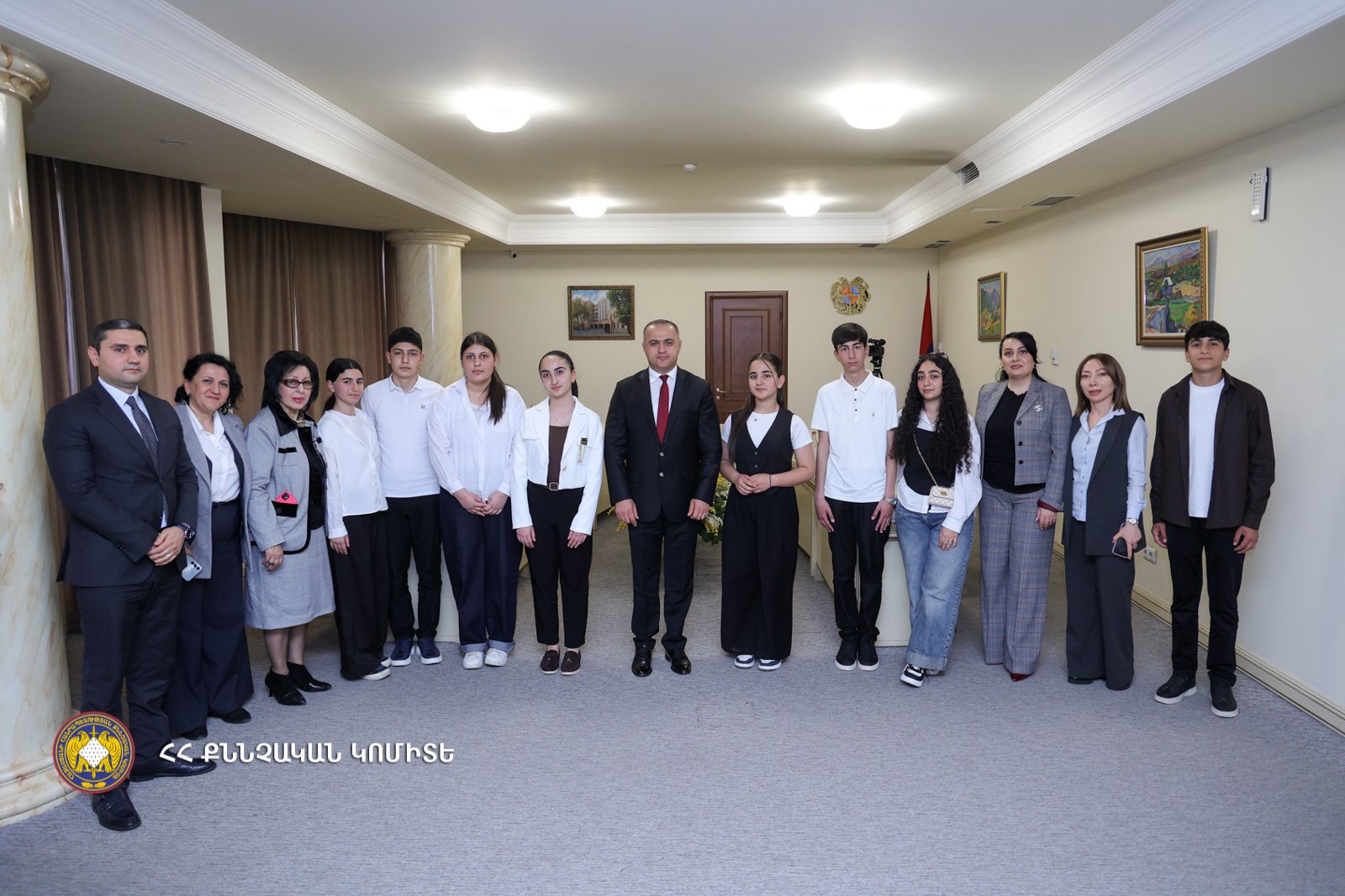 Школьники в Следственном комитете․ важность общения между следователем и учеником